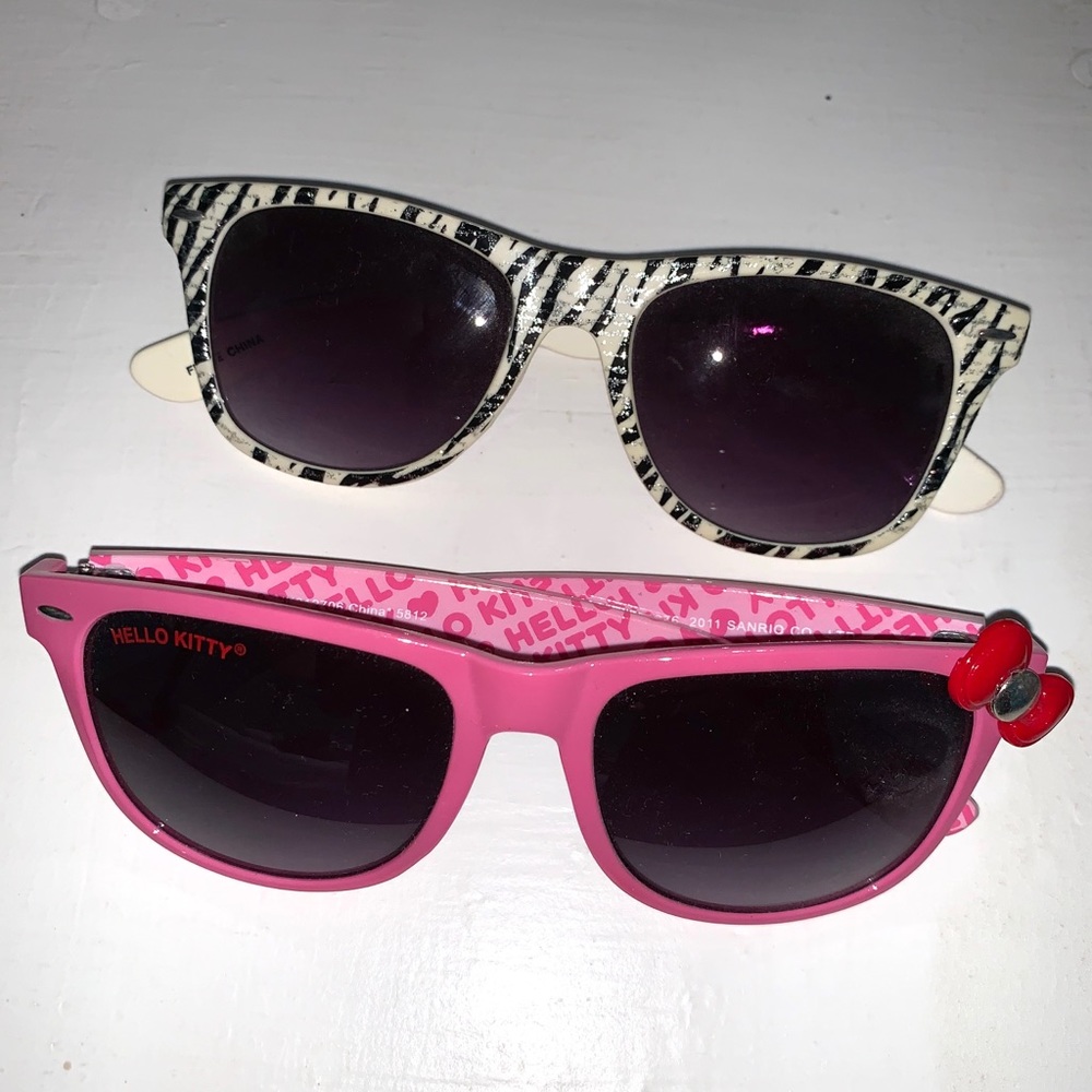 Hello Kitty and Zebra Print Sunglasses